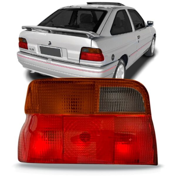 Lanterna Traseira Escort Verona 1993 1994 1995 1996 Fumê Lado Esquerdo