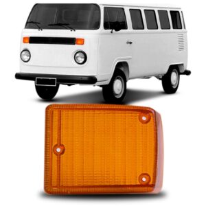 Lente Sinaleira Kombi Clipper 1976 77 78 79 80 A 2012 Âmbar Âmbar