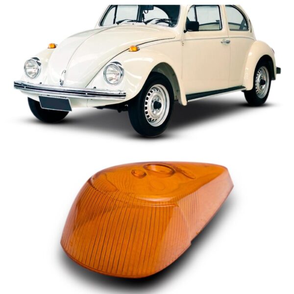 Lente Sinaleira Vw 1200/1300/1500 1970 71 72 A 1996 Âmbar Âmbar