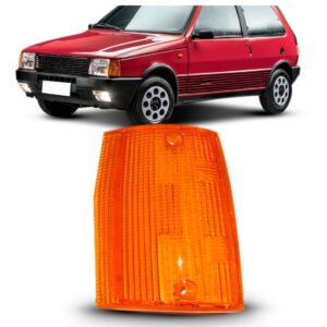 Lente Sinaleira Uno/fiorino/elba/prêmio 1984 A 1990 Âmbar Lado Direito