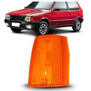 Lente Sinaleira Uno/fiorino/elba/prêmio 1984 A 1990 Âmbar Lado Esquerdo