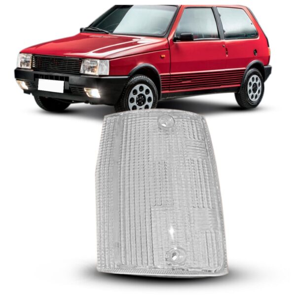 Lente Sinaleira Uno/fiorino/elba/prêmio 1984/1990 Cristal Lado Direito