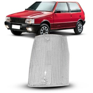 Lente Sinaleira Uno/fiorino/elba/prêmio 1984/1990 Cristal Lado Esquerdo