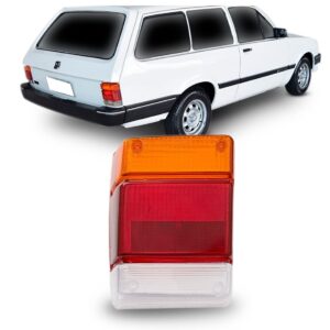 Lente Lanterna Traseira Chevy Marajo 1983 A 1994 Tricolor Lado Direito