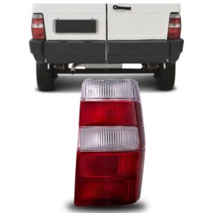 Lente Lanterna Traseira Fiorino 1986 A 1997 Bicolor Promoção Lado Direito