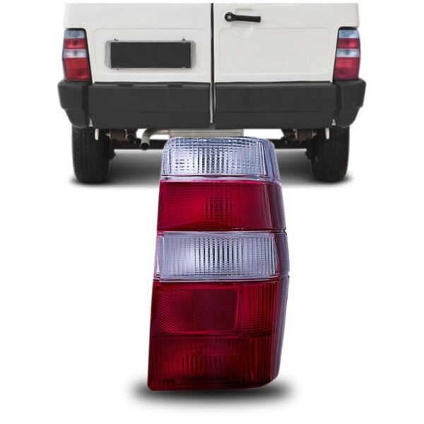 Lente Traseira Bicolor Cibé - Fiorino E Elba (1986-1997) Lado Direito