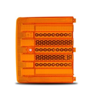 Lente Lanterna Traseira Lateral Brasília Moderna Âmbar Ambar