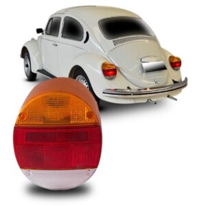 Lente Sinaleira Traseira Fusca Fafa 1300 1969/1973 Tricolor Tricolor