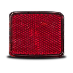 Lente Olho De Gato Traseiro Doblo Cargo Doblo 2010 A 2014 Vermelho