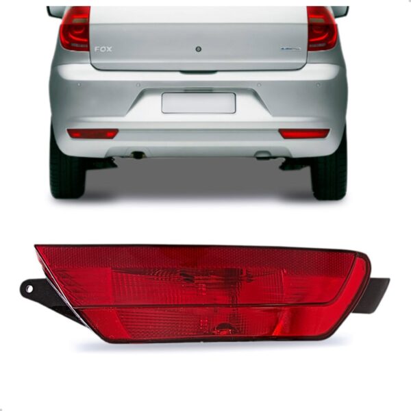 Sinaleira Luz Traseiro Fox 10/14 Rubi Com Luz Neblina Lado Esquerdo