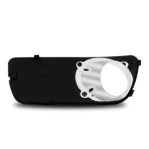 Moldura Farol Milha Palio Siena 2004 A 2010 Preto C/furo Le Preto Direito Ambos Os Lados