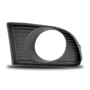 Moldura Para Farol Milha Idea 2006 A 2010 Preto Com Furo Le Preto Direito