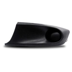 Moldura Farol Milha Fox Spacefox 2011 A 2014 Preto S/furo Le Preto Esquerdo