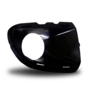 Moldura Para Farol Milha Punto 2009 A 2012 Preto C/furo Le Preto Direito