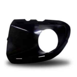 Moldura Para Farol Milha Punto 2009 A 2012 Preto C/furo Le Preto Esquerdo