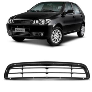 Grade Central Parachoque Palio Economy 2010 A  2016 1a Linha Preto