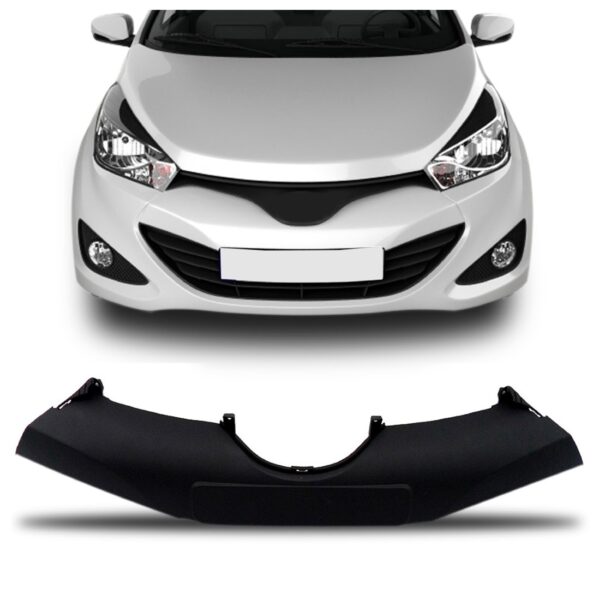 Aplique Suporte Da Placa Para Hb20 - Hb20s 2012 A 2015  Preto