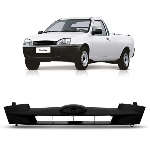 Grade Dianteira Ford Courier 2000 2001 A 2012 Preta 1a Linha Preto