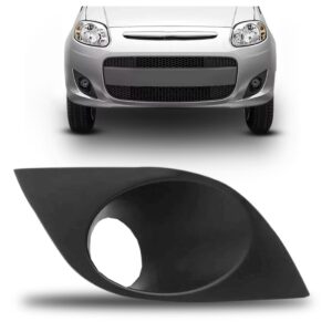 Moldura Milha Palio Attractive 2012 A 2014 Cinza C/furo Le Cinza Direito