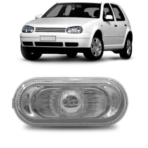 Pisca Lateral Paralama Golf 1999 A 2007 Cristal Sem Soquete