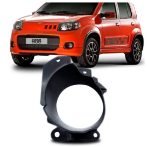 Suporte Do Moldura Milha Uno Moderno 2011 A 2015 Ld Preto Direito