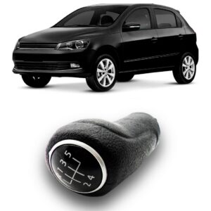 Bola Cambio Gol/voyage/saveiro G5 Cromo Acetinado Preto