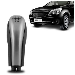 Bola Do Cambio Agile Montana 2011 A 2015 Preta Com Cinza