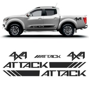 Kit Faixas Frontier Attack 2020 E 2021 Preto