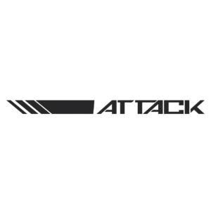 Kit Faixas Frontier Attack 2020 E 2021 Preto