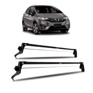 Rack Bagageiro De Teto Para Honda Fit 2015 2016 2017 A 2019 Preto