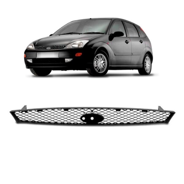 Tela Grade Focus Ghia 98/03 Colmeia Superior Preta Preto