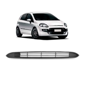 Grade Para Fiat Punto 2013 14 15 162017 Superior Parachoque Preto