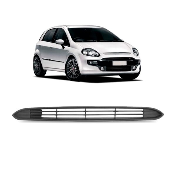Grade Para Fiat Punto 2013 14 15 162017 Superior Parachoque Preto
