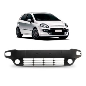 Grade Fiat Punto 2013 A 2017 Inferior Parachoque 1a Linha Preto