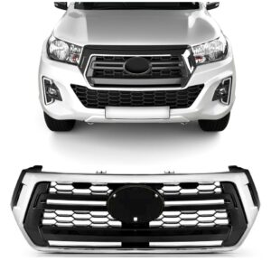 Grade Toyota Hilux 2018 2019 2020 Com Friso 1a Linha Preto