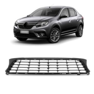 Grade Logan/sandero 2020 2021 2022 Inferior Parachoque Preto Preto