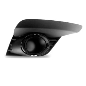 Aro Moldura Milha Logan/sandero 2020 S/ Furo Ld Preto Direito