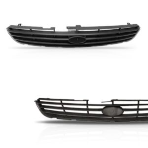 Grade Radiador Ford Ka 2001 2002 2003 Superior Preta Preta