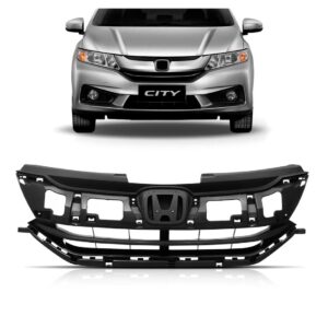 Grade Para Honda City 2016 2017 Preta 1a Linha Preto