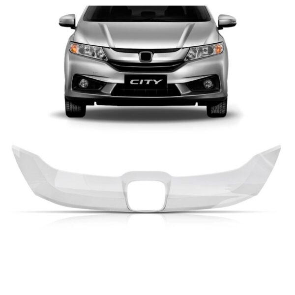 Régua Friso Cromado Da Grade Para  City 2016 17 18 2019