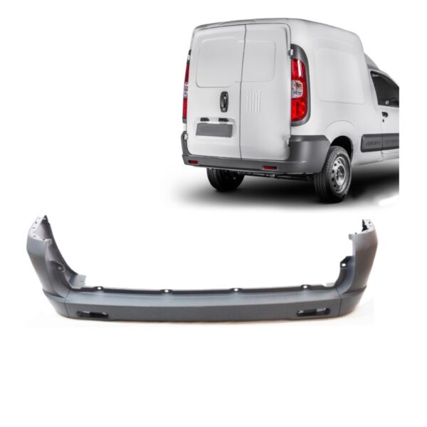 Parachoque Fiat Fiorino 2014 A 2020 Furgão Cinza 1a Linha