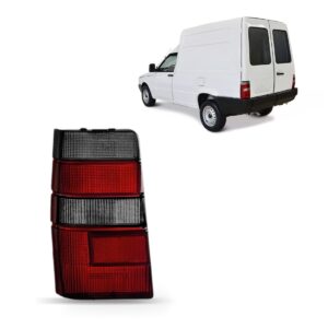 Lente Lanterna Traseira Fiorino 1986 A 1997 Mod. Carto Fume Lado Esquerdo