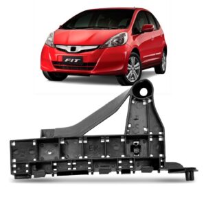 Suporte Guia Parachoque Dianteiro Fit 2013 2014 Lado Direito