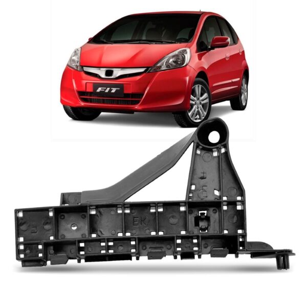 Suporte Guia Parachoque Dianteiro Fit 2013 2014 Lado Direito