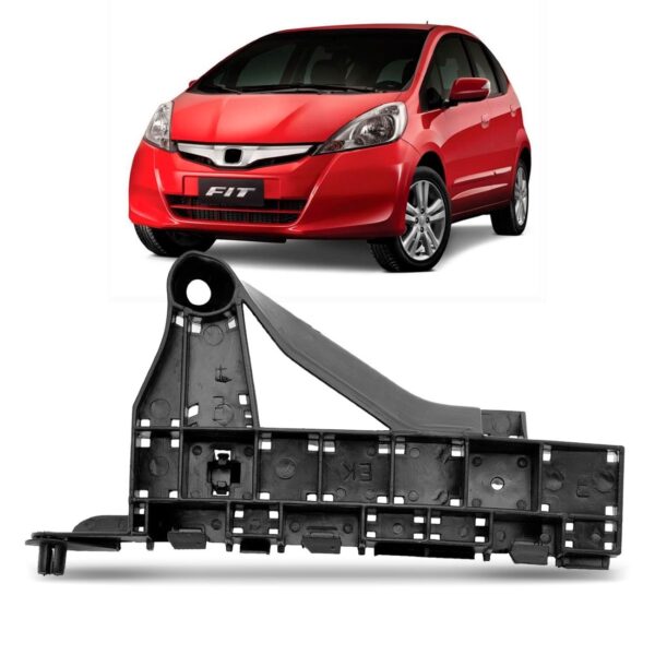 Suporte Guia Parachoque Dianteiro Fit 2013 2014 Lado Esquerdo