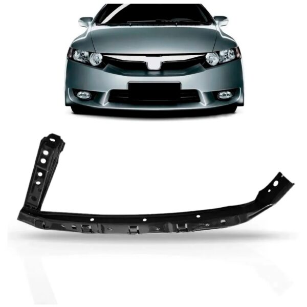 Suporte De Farol Compatível Com Honda New Civic 2007 A 2011 Lado Esquerdo