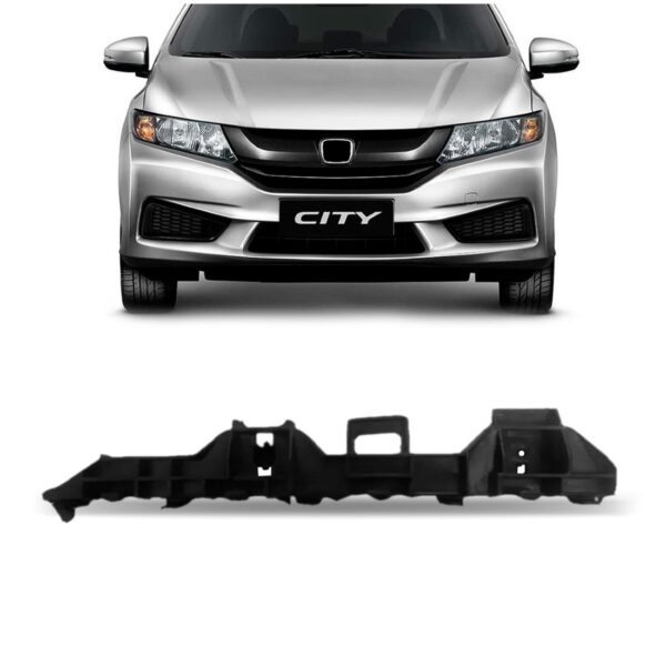 Suporte Guia Parachoque Dianteiro City 2014 2015 2016 2017 Lado Esquerdo
