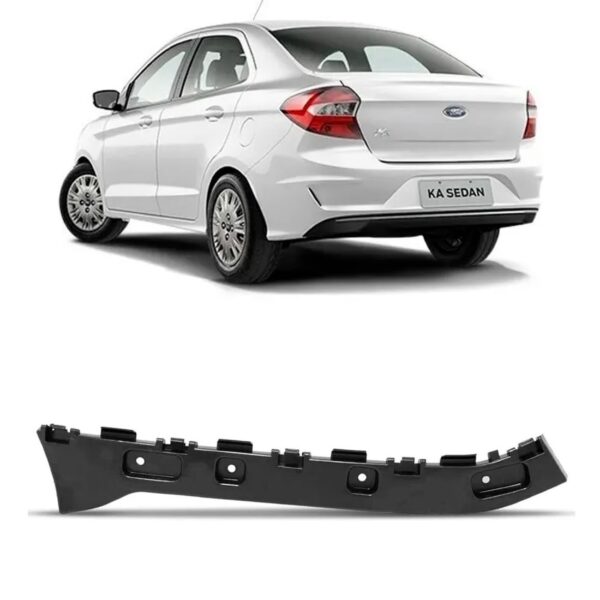 Suporte Guia Parachoque Traseiro Ka Sedan 2020 2021 2022 Lado Direito