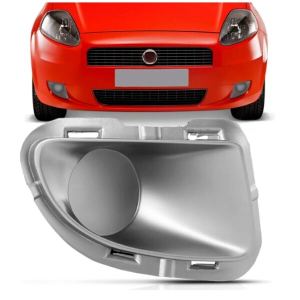 Tampa Do Milha Para Fiat Punto  Cinza 2007 A 2011 Fechada Lado Direito