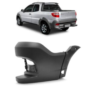 Polaina Parachoque Traseiro Strada Working 2015 A 2020 Lado Direito